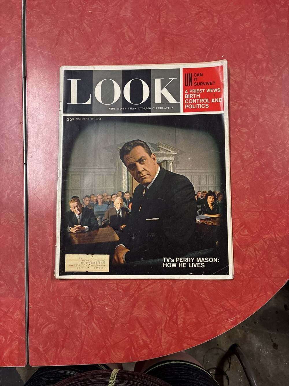 Look Magazine October 10 1961 TV Perry Mason